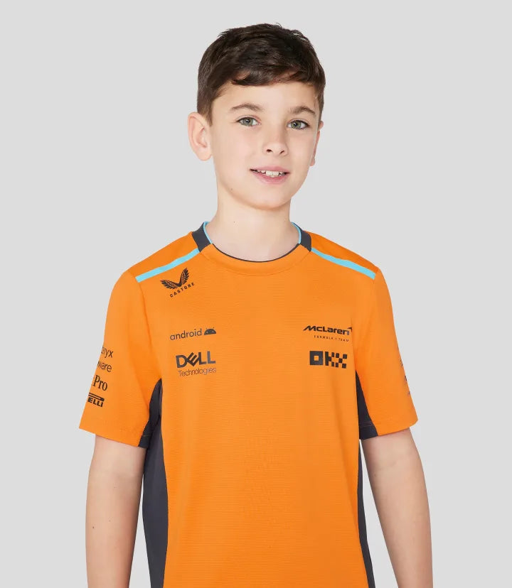 Junior McLaren Replica Set-Up T-Shirt - Autumn Glory